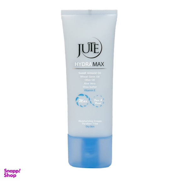 کرم آبرسان تیوپی ژوت (Jute) مدل Hydra Max مناسب پوست های خشک حجم 70 میلی لیتر
