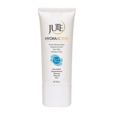 کرم آبرسان تیوپی ژوت (Jute) مدل Hydra Active مناسب انواع پوست
