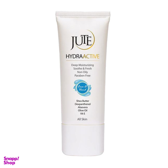کرم آبرسان تیوپی ژوت (Jute) مدل Hydra Active مناسب انواع پوست
