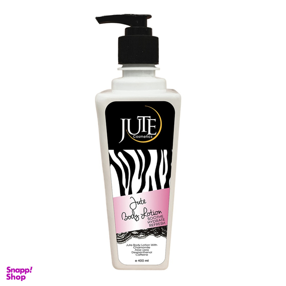 لوسیون بدن ژوت (Jute) حاوی عصاره روغن بادام شیرین حجم 400 میلی لیتر