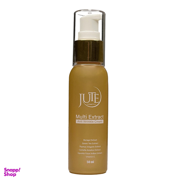 کرم ضد چروک گیاهی ژوت (Jute) مدل Multi Extract حجم 50 میلی لیتر