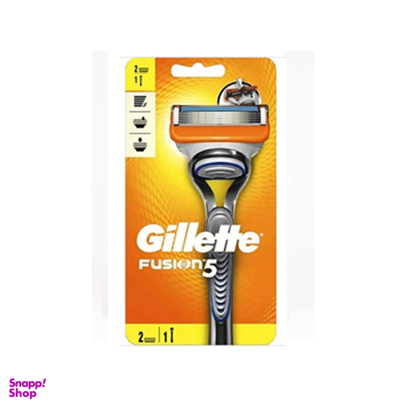 خودتراش ژیلت (Gillette) مدل Fusion5 دو یدک