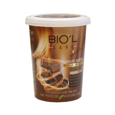 ماسک مو بیول (Biol) سری Vitality مدل Chocolate حجم 500 میلی لیتر
