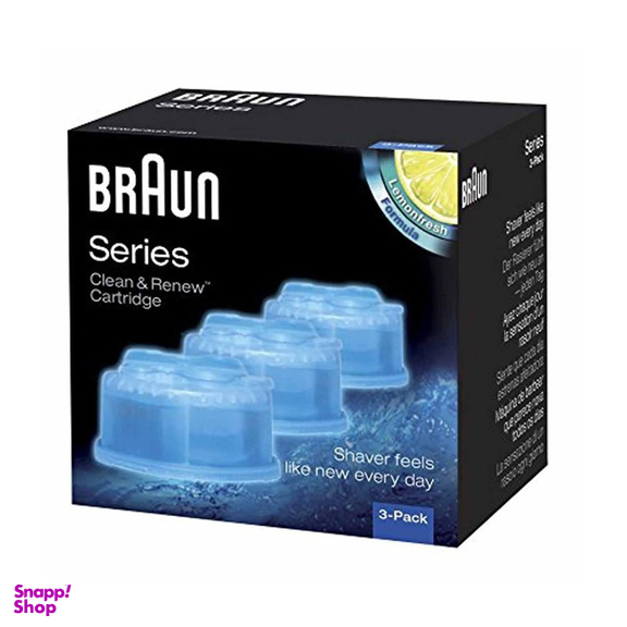 کارتریج پاک کننده و شستشو براون (Braun) مدل 5331 بسته 3 عددی