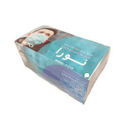 ماسک سه لایه سفید، جعبه 50 عددی