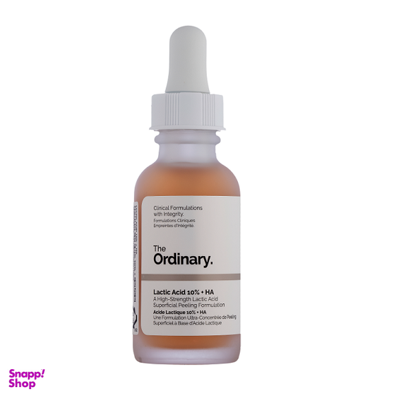 سرم لایه بردار و روشن کننده اوردینری (Ordinary) مدل لاکتیک اسید 10% حجم 30 میلی لیتر