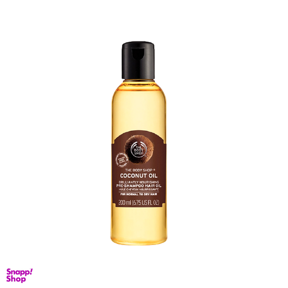 روغن ترمیم کننده بادی شاپ (Body Shop) مدل Coconut oil حجم 200 میلی لیتر
