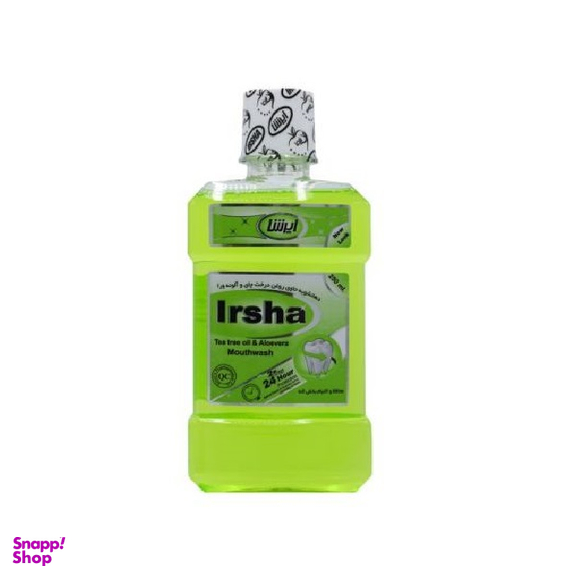 دهان شویه ایرشا (Irsha) مدل درخت چای و آلویه ورا