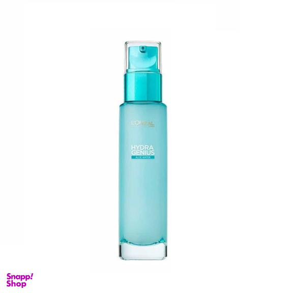 آبرسان پوست لورآل (Loreal) مدل Hydra Genius Aloe Water حجم 70 میلی لیتر