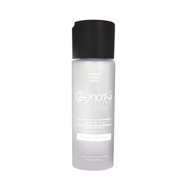 اسپری رطوبت رسان و تثبیت کننده آرایش ژنوبایوتیک (Geno biotic) مدل MIST و FIX حجم 100 میلی‌لیتر
