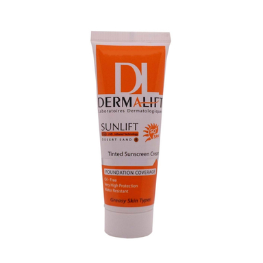 کرم ضد آفتاب درمالیفت (Dermalift) شماره 4 حجم 40 میلی‌‌لیتر