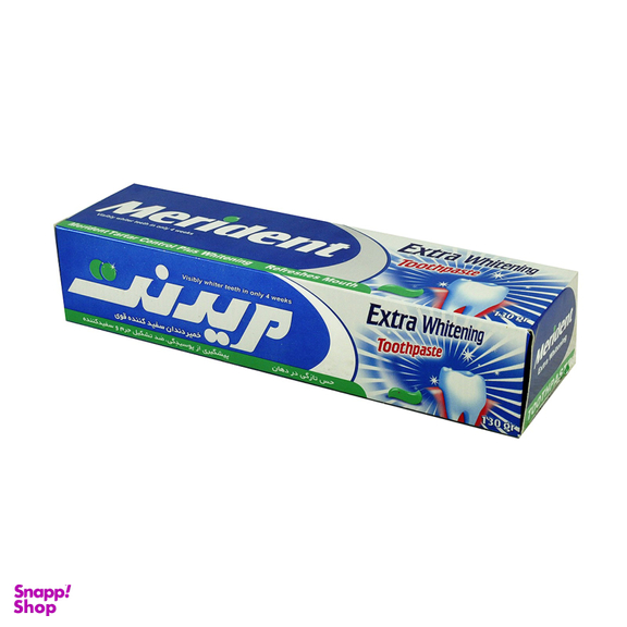 خمیر دندان سفید کننده قوی مریدنت (Merident) حجم 100 میلی‌لیتر