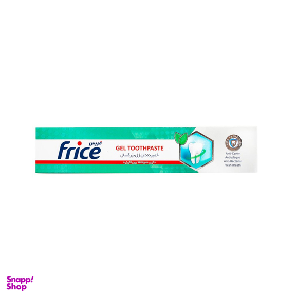 خمیر دندان ضد پوسیدگی فریس (Frice) حجم 100 میلی‌ لیتر