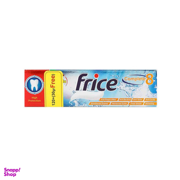 خمیر دندان فریس (Frice) مدل Complete وزن 30+120 گرم