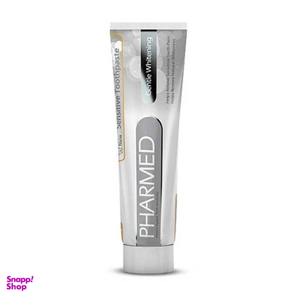 خمیر دندان سفید کننده ملایم فارمد (Pharmed) مدل Gentle Whitening حجم 100 گرمی