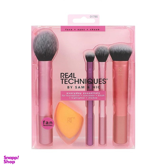 ست براش ریل تکنیک (Real Techniques) مدل Everyday Essentials
