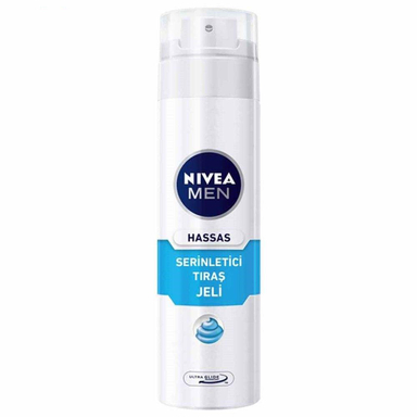 ژل اصلاح نیوآ (Nivea) مدل HASSAS حجم 200 میلی‌لیتر