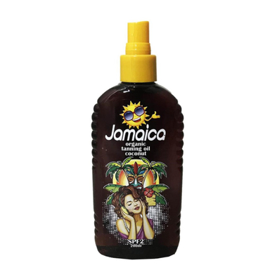 روغن برنزه کننده جاماییکا (Jamaica) حاوی عصاره نارگیل حجم 200 میلی‌ لیتر