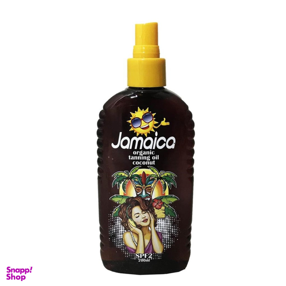روغن برنزه کننده جاماییکا (Jamaica) حاوی عصاره نارگیل حجم 200 میلی‌ لیتر