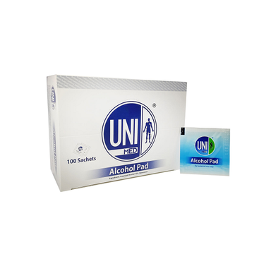 پد الکلی یونی مد (Uni Med) مدل 898 بسته 100 عددی