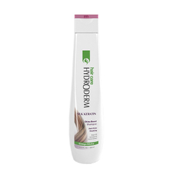 شامپو هیدرودرم مدل Silk Keratin حجم 400 میلی‌ لیتر