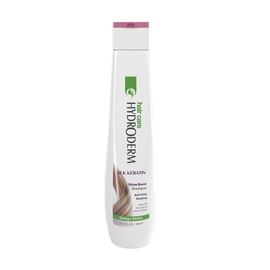شامپو هیدرودرم مدل Silk Keratin حجم 400 میلی‌ لیتر