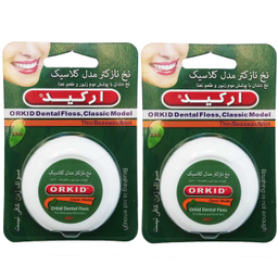 نخ دندان نازک ارکید مدل کلاسیک بسته 2 عددی