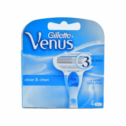 تیغ 3 لبه ژیلت (Gillette) مدل Venus بسته 4 عددی