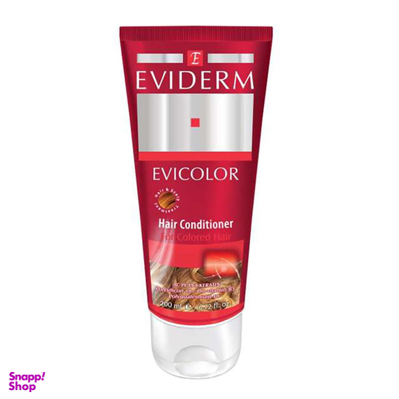 نرم کننده مو اویدرم (Eviderm) مدل اوی کالر حجم 200 میلی لیتر