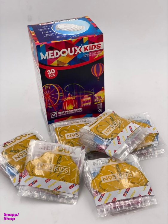 ماسک تنفسی N95 کودک مداکس (Medoux) بسته 30 عددی