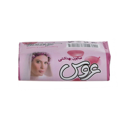 صابون بهداشتی صورتی عروس (Arous) وزن 75 گرم