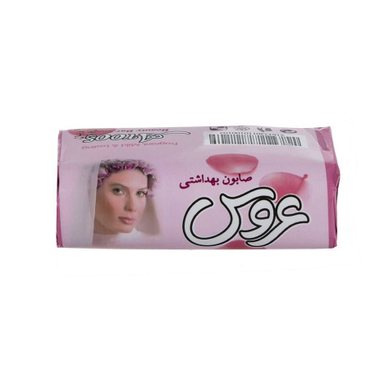 صابون بهداشتی صورتی عروس (Arous) وزن 75 گرم