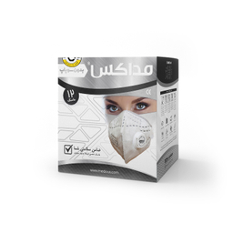 ماسک ان95 کربن پلاس مداکس بسته 12 عددی