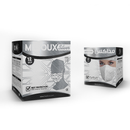 ماسک ان95 سیلور مداکس (Medoux) بسته 12 عددی
