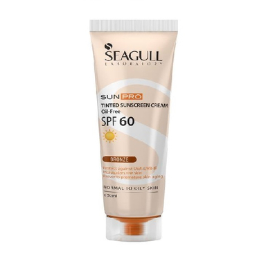 کرم ضد آفتاب سی گل با SPF60 رنگ برنز حجم 50 میلی لیتر