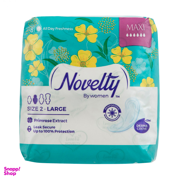 نوار بهداشتی بالدار ناولتی مدل Classic سایز 2 Large بسته 8 عددی