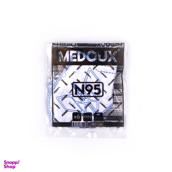 ماسک ان95 سیلور آبی مداکس (Medoux) بسته 1 عددی