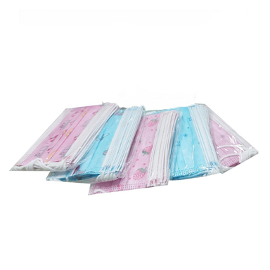 ماسک بهداشتی کودک دیسپوسبل (Disposable) بسته 50 عددی