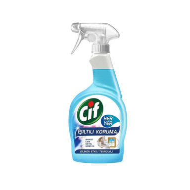اسپری پاک کننده سیف (CIF) مخصوص سطوح حمام مبل و استیل حجم 750 میلی لیتر