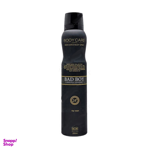 اسپری ضد تعریق مردانه بادی کر (Body Care) مدل Bad Boy حجم 200 میلی‌لیتر