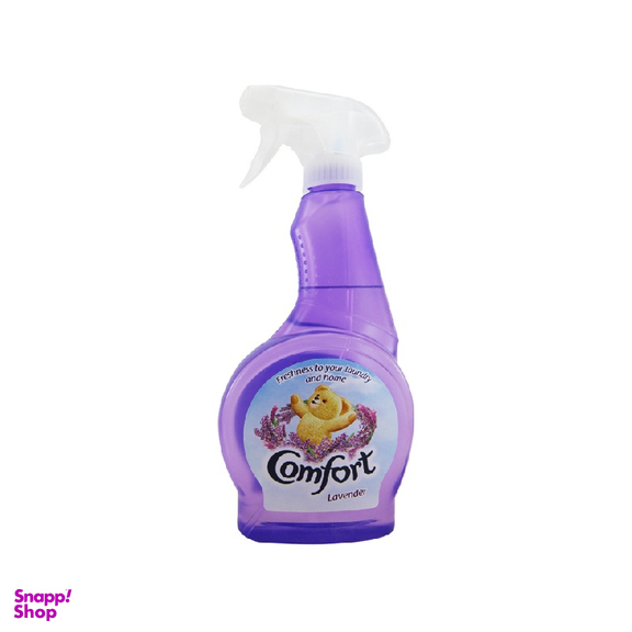 اسپری خوشبو کننده هوا کامفورت (Comfort) مدل Lavender رنگ بنفش حجم 500 میلی لیتر