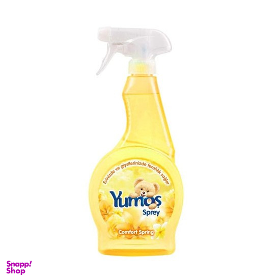 اسپری خوشبو کننده هوا یوموش (Yumosh) مدل Spring رنگ زرد حجم 500 میلی لیتر
