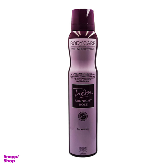 اسپری ضد تعریق زنانه بادی کر (Body Care) مدل Midnight Rose حجم 200 میلی‌لیتر
