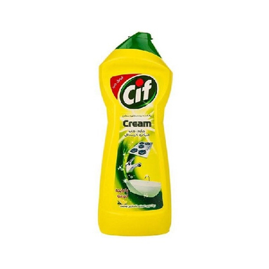 پاک کننده کرمی چند منظوره سیف (Cif) با رایحه لیمو حجم 750 میلی لیتر