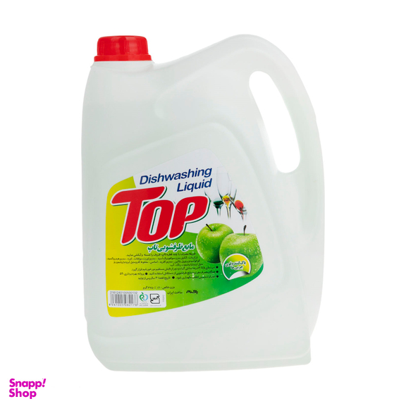 مایع ظرفشویی تاپ (Top) مدل Apple حجم 3750 میلی لیتر