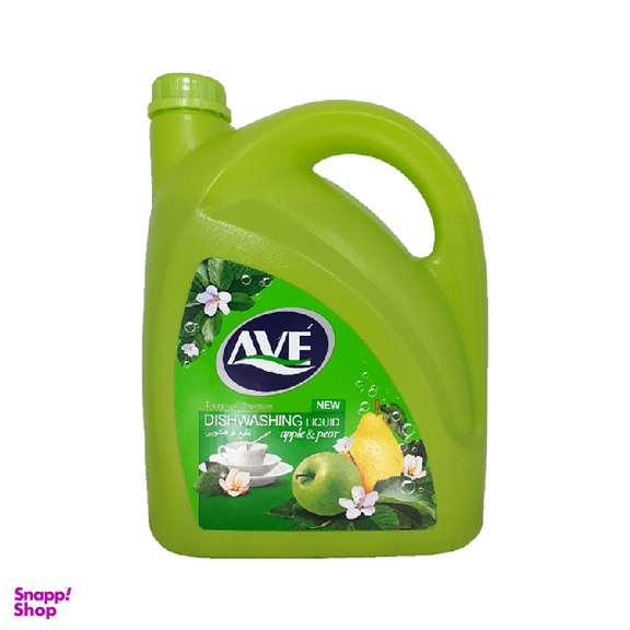 مایع ظرفشویی سیب و گلابی اوه (Ave) حجم 3750 میلی لیتر