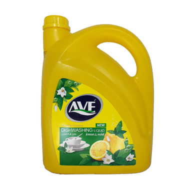 مایع ظرفشویی لیمویی اوه (Ave) حجم 3750 میلی لیتر