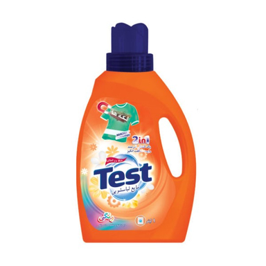 مایع لباسشویی مخصوص لباس رنگی تست (Test) مدل 2in1