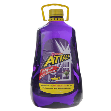 شیشه پاک کن اتک (Attack) مدل Purple حجم 4000 میلی لیتر