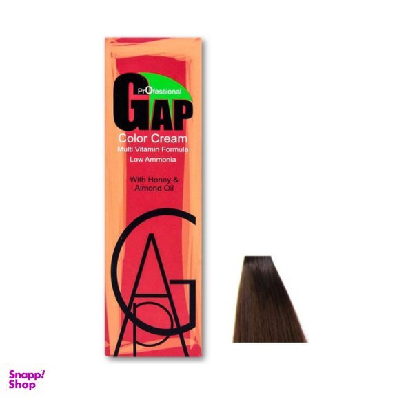 رنگ مو گپ (Gap) شماره 5.7 رنگ شکلاتی حجم 100 میلی‌لیتر